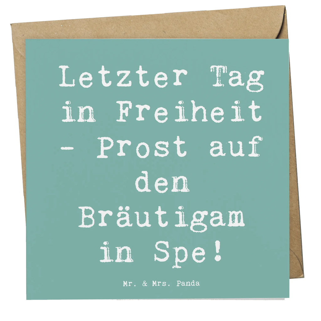 Deluxe Karte Spruch Junggesellenabschied Feier Karte, Grußkarte, Klappkarte, Einladungskarte, Glückwunschkarte, Hochzeitskarte, Geburtstagskarte, Hochwertige Grußkarte, Hochwertige Klappkarte, Hochzeit, Hochzeitsgeschenk, Ehe, Hochzeitsfeier, Trauung, Trauungsgeschenk, Verlobungsfeier, Verlobungsgeschenk, Hochzeitsgeschenkideen, Hochzeitsgeschenke für Brautpaar