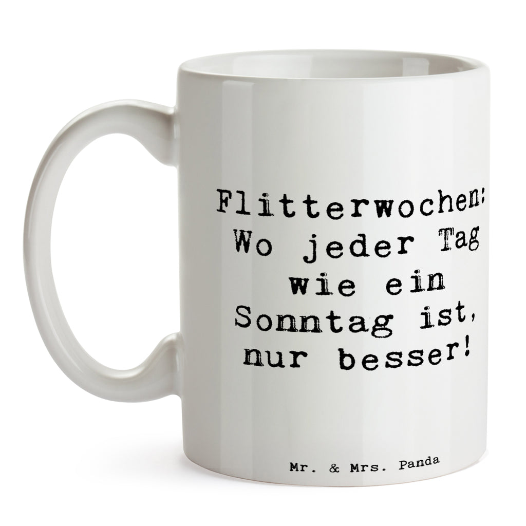 Tasse Spruch Flitterwochen-Magie Tasse, Kaffeetasse, Teetasse, Becher, Kaffeebecher, Teebecher, Keramiktasse, Porzellantasse, Büro Tasse, Geschenk Tasse, Tasse Sprüche, Tasse Motive, Kaffeetassen, Tasse bedrucken, Designer Tasse, Cappuccino Tassen, Schöne Teetassen, Hochzeit, Hochzeitsgeschenk, Ehe, Hochzeitsfeier, Trauung, Trauungsgeschenk, Hochzeitskarte, Verlobungsfeier, Verlobungsgeschenk, Hochzeitsgeschenkideen, Hochzeitsgeschenke für Brautpaar