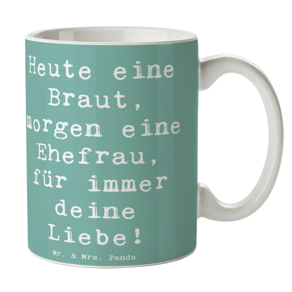 Tasse Spruch Braut Liebe Tasse, Kaffeetasse, Teetasse, Becher, Kaffeebecher, Teebecher, Keramiktasse, Porzellantasse, Büro Tasse, Geschenk Tasse, Tasse Sprüche, Tasse Motive, Kaffeetassen, Tasse bedrucken, Designer Tasse, Cappuccino Tassen, Schöne Teetassen, Hochzeit, Hochzeitsgeschenk, Ehe, Hochzeitsfeier, Trauung, Trauungsgeschenk, Hochzeitskarte, Verlobungsfeier, Verlobungsgeschenk, Hochzeitsgeschenkideen, Hochzeitsgeschenke für Brautpaar