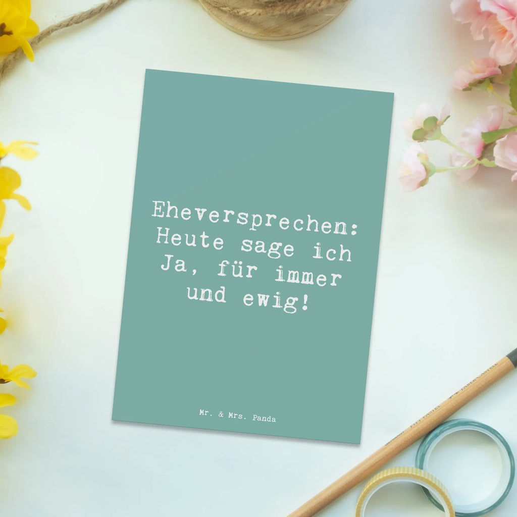 Postkarte Spruch Eheversprechen für immer Postkarte, Karte, Geschenkkarte, Grußkarte, Einladung, Ansichtskarte, Geburtstagskarte, Einladungskarte, Dankeskarte, Ansichtskarten, Einladung Geburtstag, Einladungskarten Geburtstag, Hochzeit, Hochzeitsgeschenk, Ehe, Hochzeitsfeier, Trauung, Trauungsgeschenk, Hochzeitskarte, Verlobungsfeier, Verlobungsgeschenk, Hochzeitsgeschenkideen, Hochzeitsgeschenke für Brautpaar