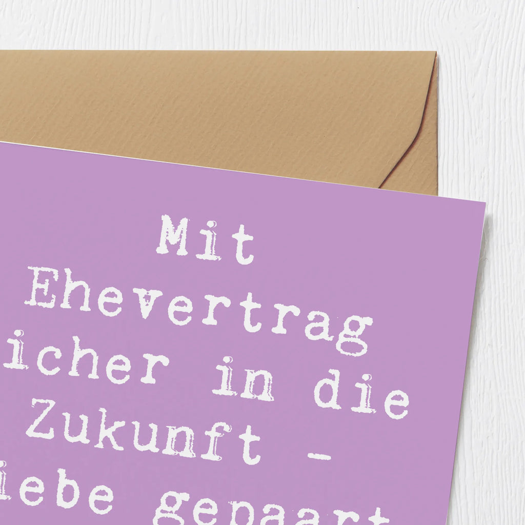 Deluxe Karte Spruch Ehevertrag Zukunft Karte, Grußkarte, Klappkarte, Einladungskarte, Glückwunschkarte, Hochzeitskarte, Geburtstagskarte, Hochwertige Grußkarte, Hochwertige Klappkarte, Hochzeit, Hochzeitsgeschenk, Ehe, Hochzeitsfeier, Trauung, Trauungsgeschenk, Verlobungsfeier, Verlobungsgeschenk, Hochzeitsgeschenkideen, Hochzeitsgeschenke für Brautpaar