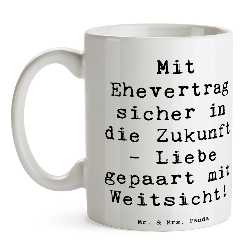 Tasse Spruch Ehevertrag Zukunft Tasse, Kaffeetasse, Teetasse, Becher, Kaffeebecher, Teebecher, Keramiktasse, Porzellantasse, Büro Tasse, Geschenk Tasse, Tasse Sprüche, Tasse Motive, Kaffeetassen, Tasse bedrucken, Designer Tasse, Cappuccino Tassen, Schöne Teetassen, Hochzeit, Hochzeitsgeschenk, Ehe, Hochzeitsfeier, Trauung, Trauungsgeschenk, Hochzeitskarte, Verlobungsfeier, Verlobungsgeschenk, Hochzeitsgeschenkideen, Hochzeitsgeschenke für Brautpaar