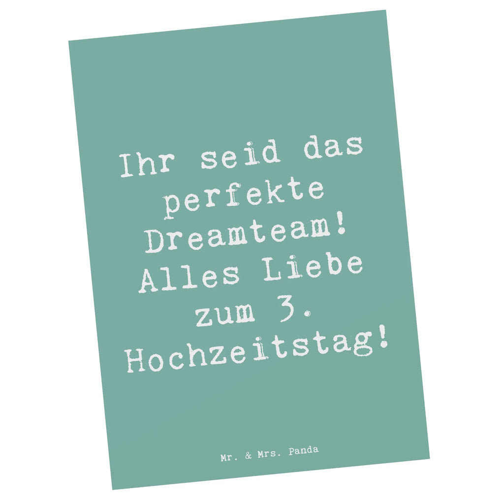 Postkarte Spruch 3. Hochzeitstag Lederhochzeit Dreamteam Postkarte, Karte, Geschenkkarte, Grußkarte, Einladung, Ansichtskarte, Geburtstagskarte, Einladungskarte, Dankeskarte, Ansichtskarten, Einladung Geburtstag, Einladungskarten Geburtstag, Hochzeit, Hochzeitsgeschenk, Ehe, Hochzeitsfeier, Trauung, Trauungsgeschenk, Hochzeitskarte, Verlobungsfeier, Verlobungsgeschenk, Hochzeitsgeschenkideen, Hochzeitsgeschenke für Brautpaar