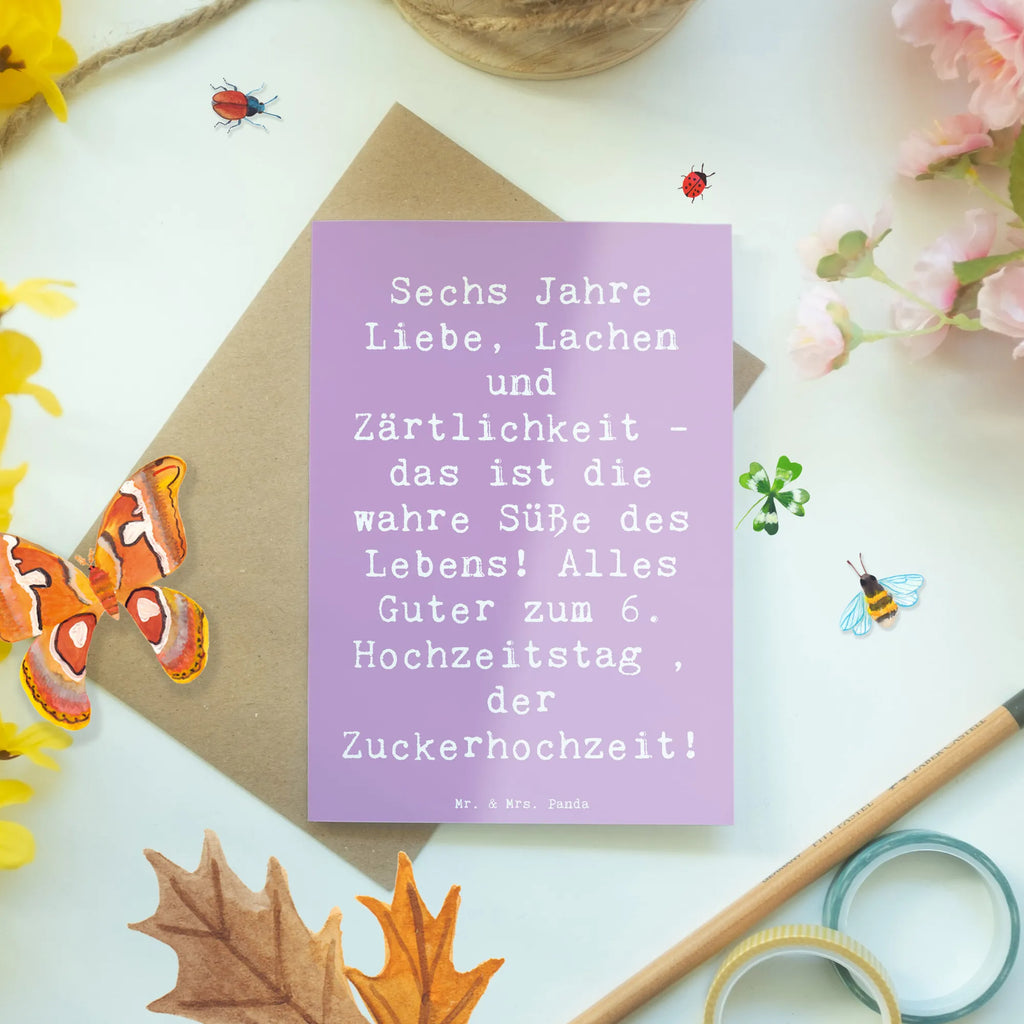 Grußkarte Spruch 6. Hochzeitstag Zuckerhochzeit Grußkarte, Klappkarte, Einladungskarte, Glückwunschkarte, Hochzeitskarte, Geburtstagskarte, Karte, Ansichtskarten, Hochzeit, Hochzeitsgeschenk, Ehe, Hochzeitsfeier, Trauung, Trauungsgeschenk, Verlobungsfeier, Verlobungsgeschenk, Hochzeitsgeschenkideen, Hochzeitsgeschenke für Brautpaar