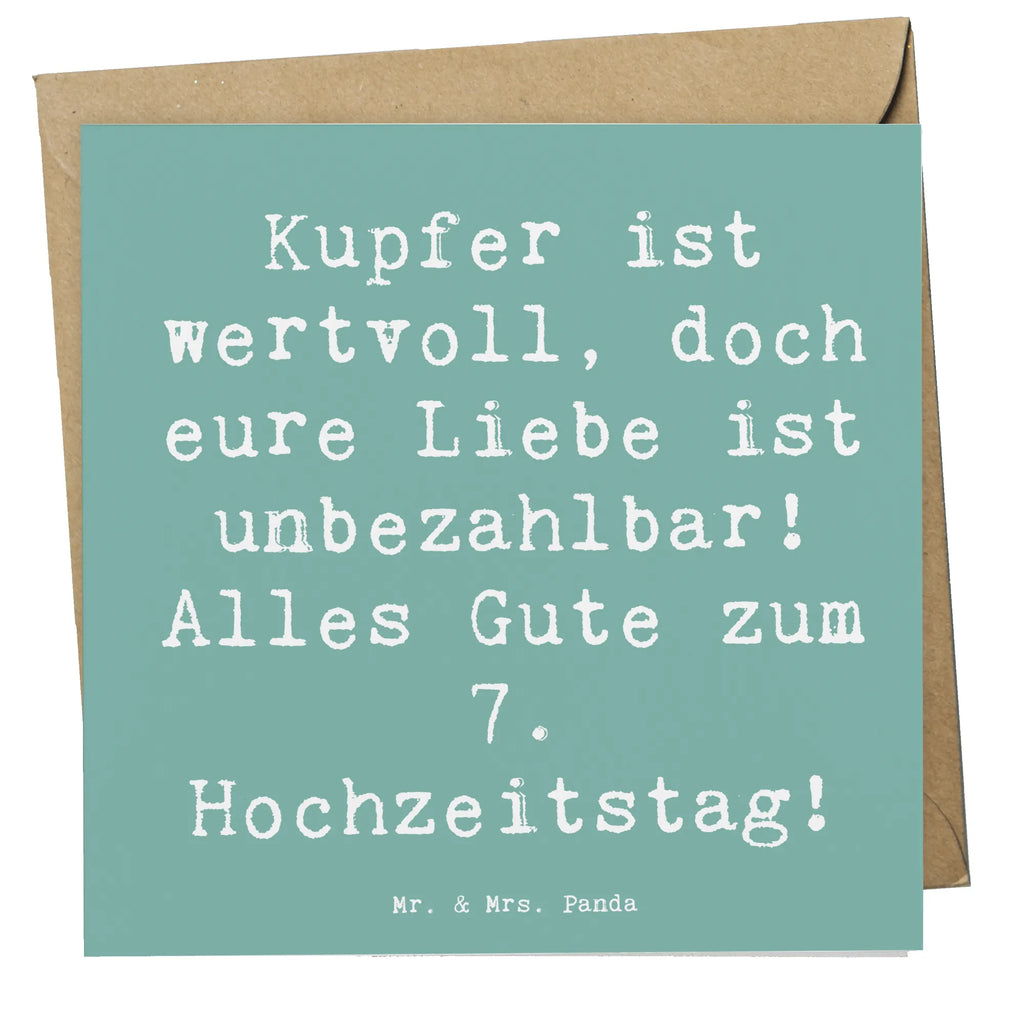 Deluxe Karte Spruch 7. Hochzeitstag Kupferhochzeit Karte, Grußkarte, Klappkarte, Einladungskarte, Glückwunschkarte, Hochzeitskarte, Geburtstagskarte, Hochwertige Grußkarte, Hochwertige Klappkarte, Hochzeit, Hochzeitsgeschenk, Ehe, Hochzeitsfeier, Trauung, Trauungsgeschenk, Verlobungsfeier, Verlobungsgeschenk, Hochzeitsgeschenkideen, Hochzeitsgeschenke für Brautpaar