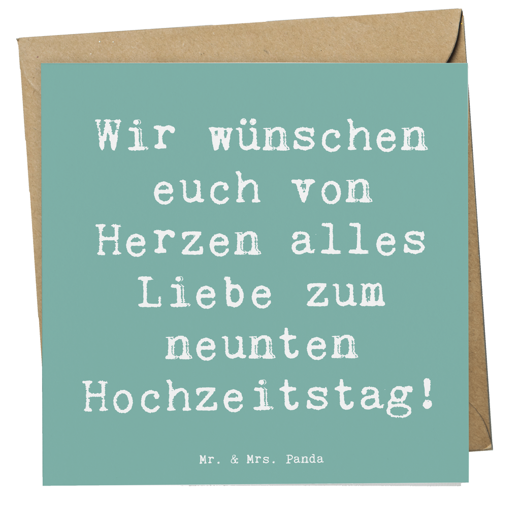 Deluxe Karte Spruch 9. Hochzeitstag Keramikhochzeit Karte, Grußkarte, Klappkarte, Einladungskarte, Glückwunschkarte, Hochzeitskarte, Geburtstagskarte, Hochwertige Grußkarte, Hochwertige Klappkarte, Hochzeit, Hochzeitsgeschenk, Ehe, Hochzeitsfeier, Trauung, Trauungsgeschenk, Verlobungsfeier, Verlobungsgeschenk, Hochzeitsgeschenkideen, Hochzeitsgeschenke für Brautpaar