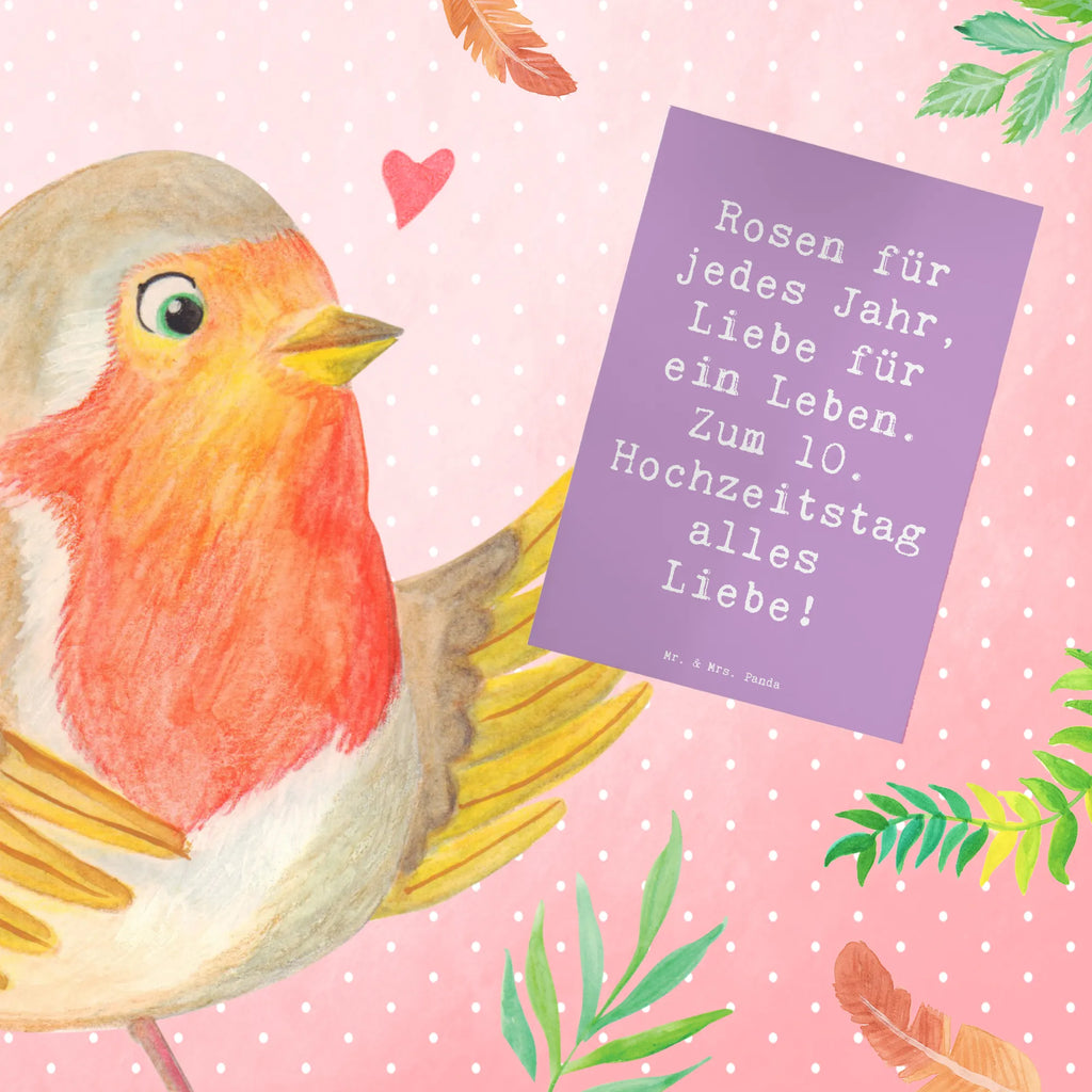 Grußkarte Rosen für jedes Jahr, Liebe für ein Leben. Zum 10. Hochzeitstag alles Liebe! Grußkarte, Klappkarte, Einladungskarte, Glückwunschkarte, Hochzeitskarte, Geburtstagskarte, Karte, Ansichtskarten, Hochzeit, Hochzeitsgeschenk, Ehe, Hochzeitsfeier, Trauung, Trauungsgeschenk, Verlobungsfeier, Verlobungsgeschenk, Hochzeitsgeschenkideen, Hochzeitsgeschenke für Brautpaar