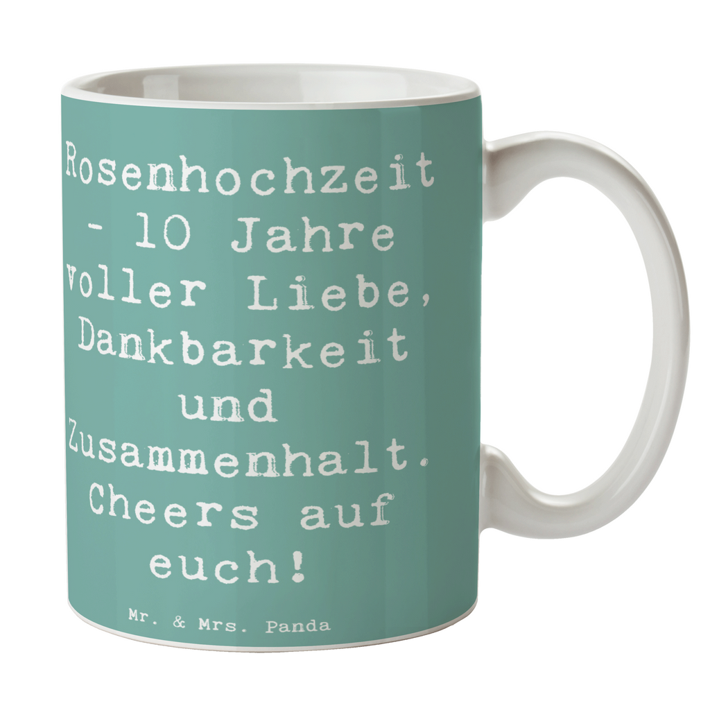 Tasse Spruch 10. Hochzeitstag Rosenhochzeit Tasse, Kaffeetasse, Teetasse, Becher, Kaffeebecher, Teebecher, Keramiktasse, Porzellantasse, Büro Tasse, Geschenk Tasse, Tasse Sprüche, Tasse Motive, Kaffeetassen, Tasse bedrucken, Designer Tasse, Cappuccino Tassen, Schöne Teetassen, Hochzeit, Hochzeitsgeschenk, Ehe, Hochzeitsfeier, Trauung, Trauungsgeschenk, Hochzeitskarte, Verlobungsfeier, Verlobungsgeschenk, Hochzeitsgeschenkideen, Hochzeitsgeschenke für Brautpaar