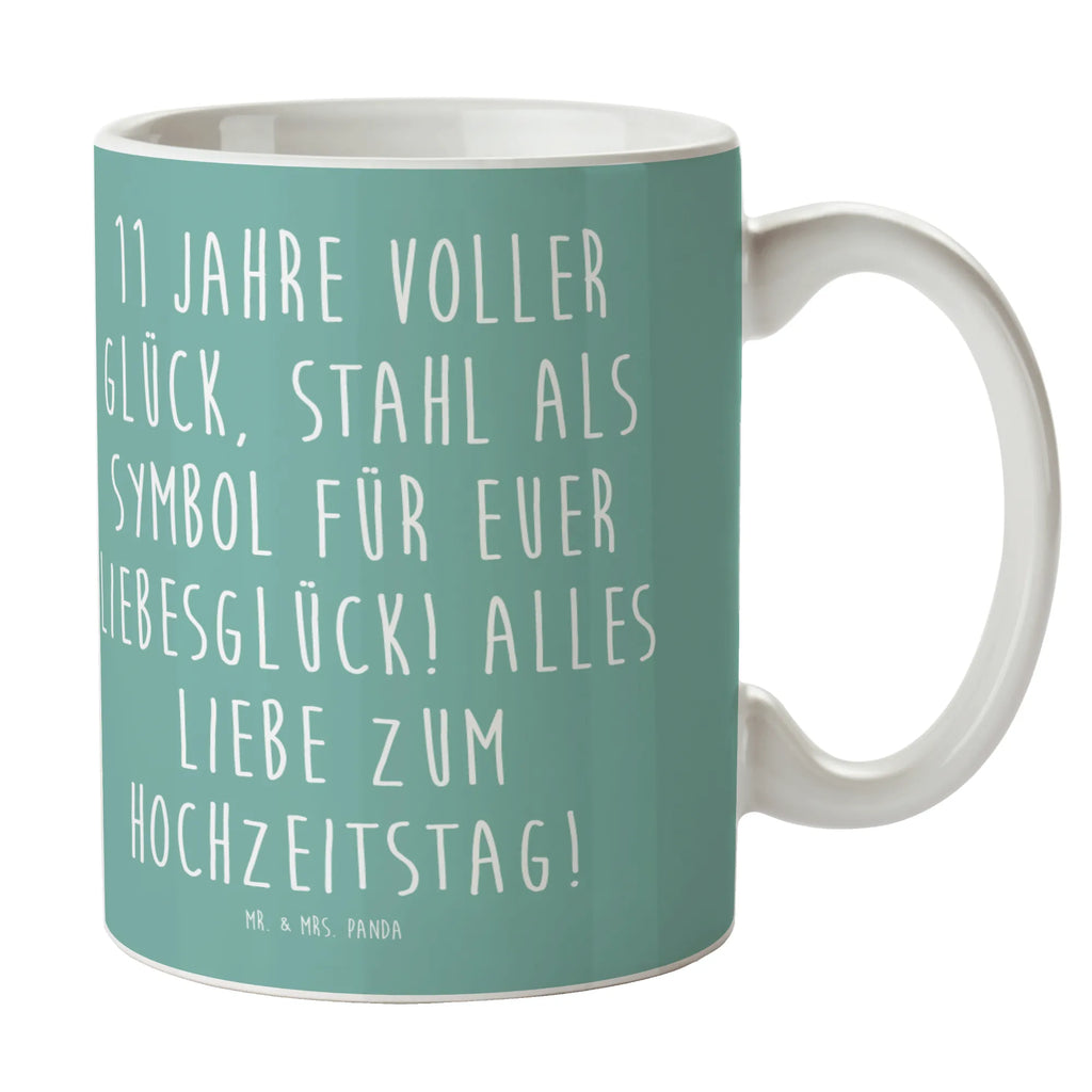 Tasse 11. Hochzeitstag Stahlhochzeit Tasse, Kaffeetasse, Teetasse, Becher, Kaffeebecher, Teebecher, Keramiktasse, Porzellantasse, Büro Tasse, Geschenk Tasse, Tasse Sprüche, Tasse Motive, Kaffeetassen, Tasse bedrucken, Designer Tasse, Cappuccino Tassen, Schöne Teetassen, Hochzeit, Hochzeitsgeschenk, Ehe, Hochzeitsfeier, Trauung, Trauungsgeschenk, Hochzeitskarte, Verlobungsfeier, Verlobungsgeschenk, Hochzeitsgeschenkideen, Hochzeitsgeschenke für Brautpaar