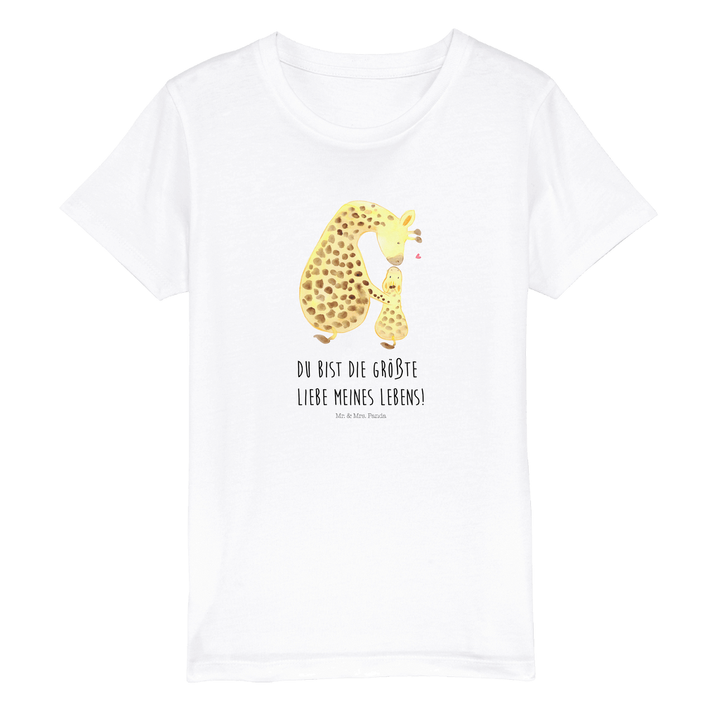 Organic Kinder T-Shirt Giraffe Kind Kinder T-Shirt, Kinder T-Shirt Mädchen, Kinder T-Shirt Jungen, Afrika, Wildtiere, Giraffe, Kind, Mutter, Mama, Tochter, Sohn, Lieblingsmensch