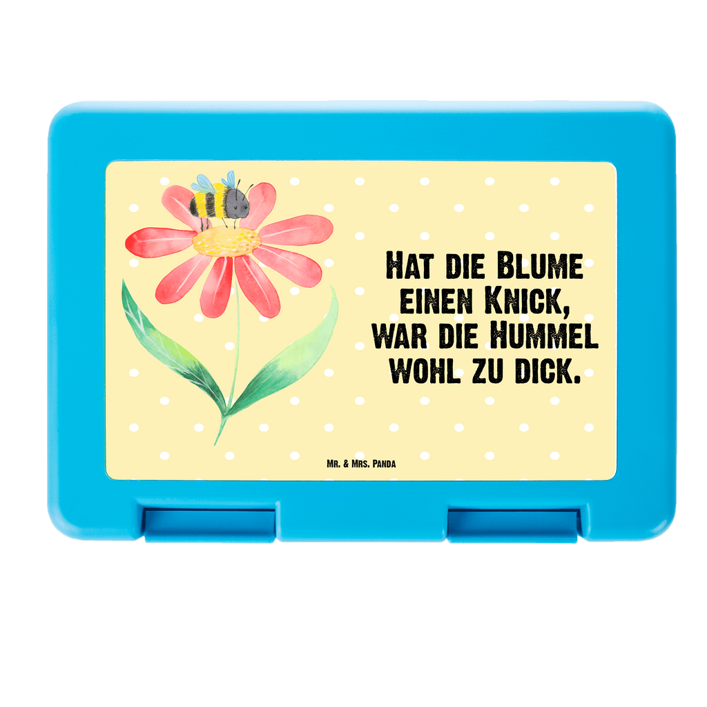 Brotdose Hummel Blume Brotbox, Snackbox, Lunch box, Butterbrotdose, Brotzeitbox, Tiermotive, Gute Laune, lustige Sprüche, Tiere, Hummel, Blume, Wespe, Flauschig, Natur, Feld, Hummeln, Biene