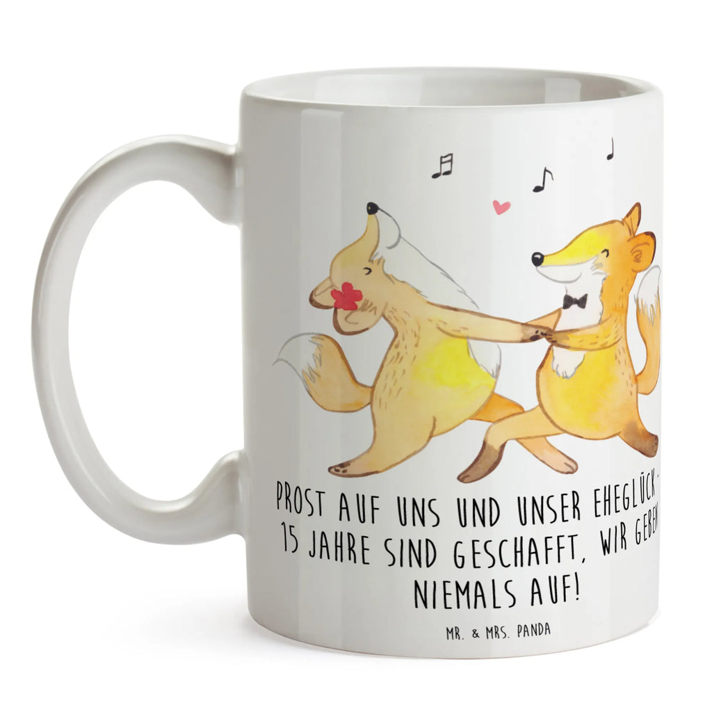 Tasse 15. Hochzeitstag Gläserne Hochzeit Tasse, Kaffeetasse, Teetasse, Becher, Kaffeebecher, Teebecher, Keramiktasse, Porzellantasse, Büro Tasse, Geschenk Tasse, Tasse Sprüche, Tasse Motive, Kaffeetassen, Tasse bedrucken, Designer Tasse, Cappuccino Tassen, Schöne Teetassen, Hochzeit, Hochzeitsgeschenk, Ehe, Hochzeitsfeier, Trauung, Trauungsgeschenk, Hochzeitskarte, Verlobungsfeier, Verlobungsgeschenk, Hochzeitsgeschenkideen, Hochzeitsgeschenke für Brautpaar