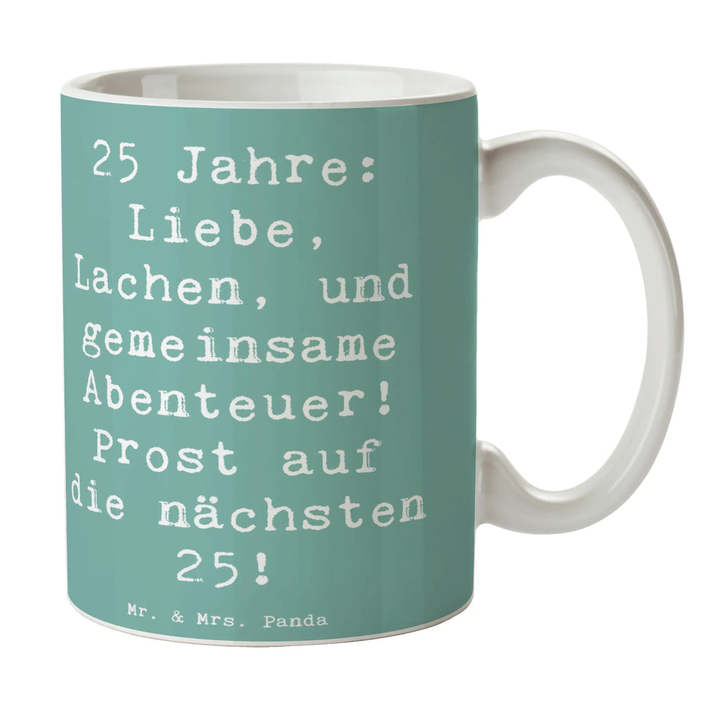 Tasse Spruch 25. Hochzeitstag Silberne Hochzeit Tasse, Kaffeetasse, Teetasse, Becher, Kaffeebecher, Teebecher, Keramiktasse, Porzellantasse, Büro Tasse, Geschenk Tasse, Tasse Sprüche, Tasse Motive, Kaffeetassen, Tasse bedrucken, Designer Tasse, Cappuccino Tassen, Schöne Teetassen, Hochzeit, Hochzeitsgeschenk, Ehe, Hochzeitsfeier, Trauung, Trauungsgeschenk, Hochzeitskarte, Verlobungsfeier, Verlobungsgeschenk, Hochzeitsgeschenkideen, Hochzeitsgeschenke für Brautpaar