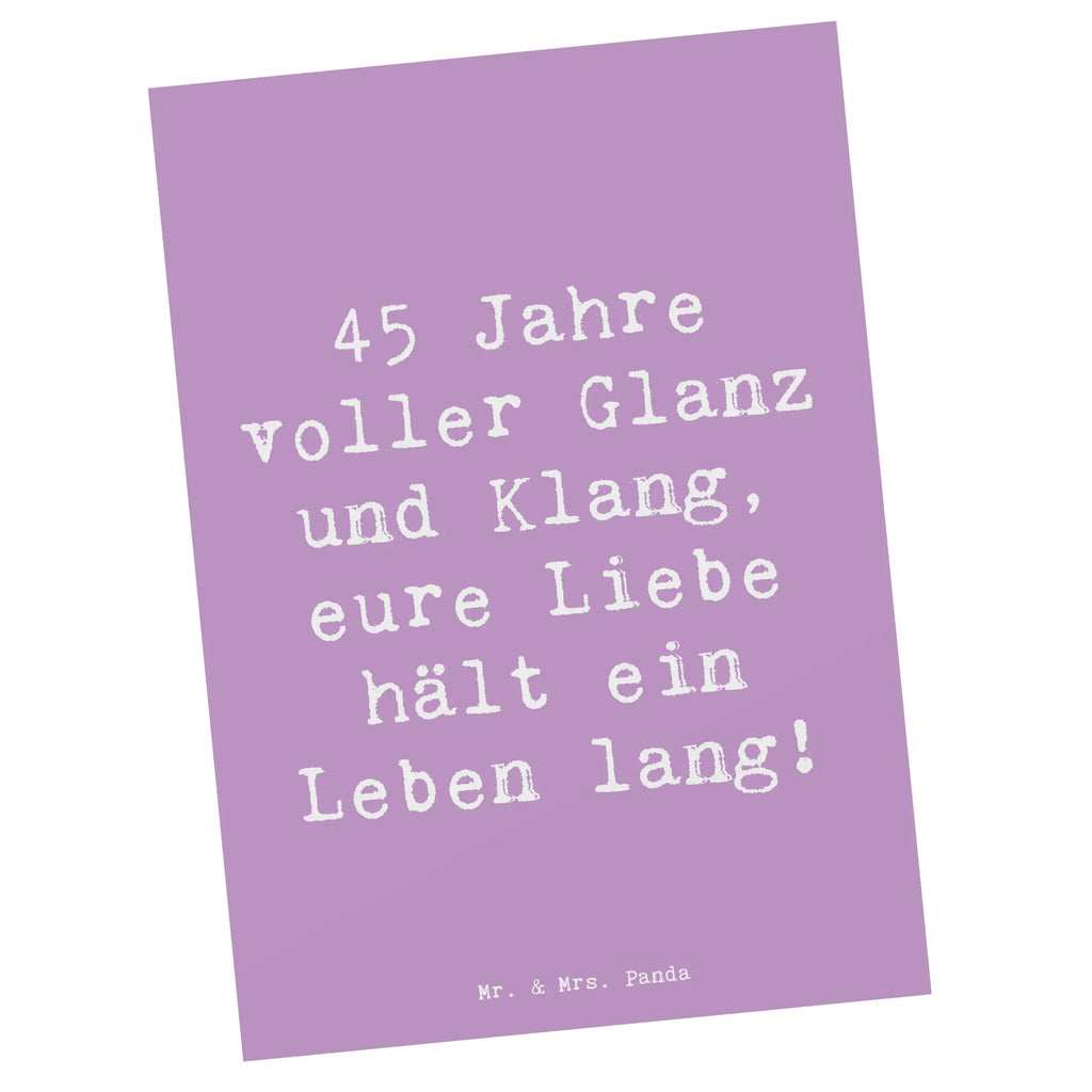 Postkarte Spruch 45. Hochzeitstag Messinghochzeit Postkarte, Karte, Geschenkkarte, Grußkarte, Einladung, Ansichtskarte, Geburtstagskarte, Einladungskarte, Dankeskarte, Ansichtskarten, Einladung Geburtstag, Einladungskarten Geburtstag, Hochzeit, Hochzeitsgeschenk, Ehe, Hochzeitsfeier, Trauung, Trauungsgeschenk, Hochzeitskarte, Verlobungsfeier, Verlobungsgeschenk, Hochzeitsgeschenkideen, Hochzeitsgeschenke für Brautpaar