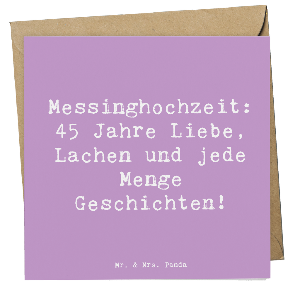 Deluxe Karte Spruch 45. Hochzeitstag Messinghochzeit Karte, Grußkarte, Klappkarte, Einladungskarte, Glückwunschkarte, Hochzeitskarte, Geburtstagskarte, Hochwertige Grußkarte, Hochwertige Klappkarte, Hochzeit, Hochzeitsgeschenk, Ehe, Hochzeitsfeier, Trauung, Trauungsgeschenk, Verlobungsfeier, Verlobungsgeschenk, Hochzeitsgeschenkideen, Hochzeitsgeschenke für Brautpaar