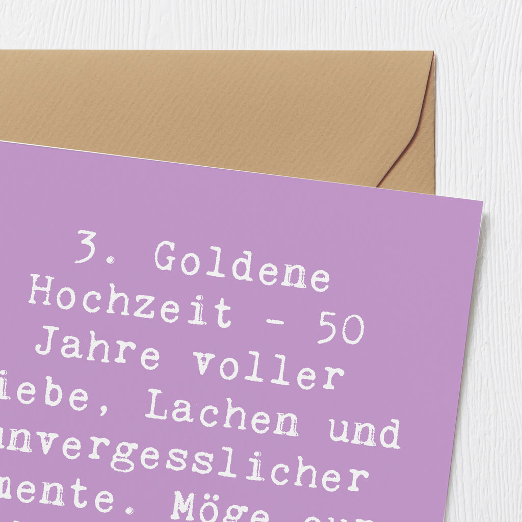 Deluxe Karte Spruch 50. Hochzeitstag Karte, Grußkarte, Klappkarte, Einladungskarte, Glückwunschkarte, Hochzeitskarte, Geburtstagskarte, Hochwertige Grußkarte, Hochwertige Klappkarte, Hochzeit, Hochzeitsgeschenk, Ehe, Hochzeitsfeier, Trauung, Trauungsgeschenk, Verlobungsfeier, Verlobungsgeschenk, Hochzeitsgeschenkideen, Hochzeitsgeschenke für Brautpaar