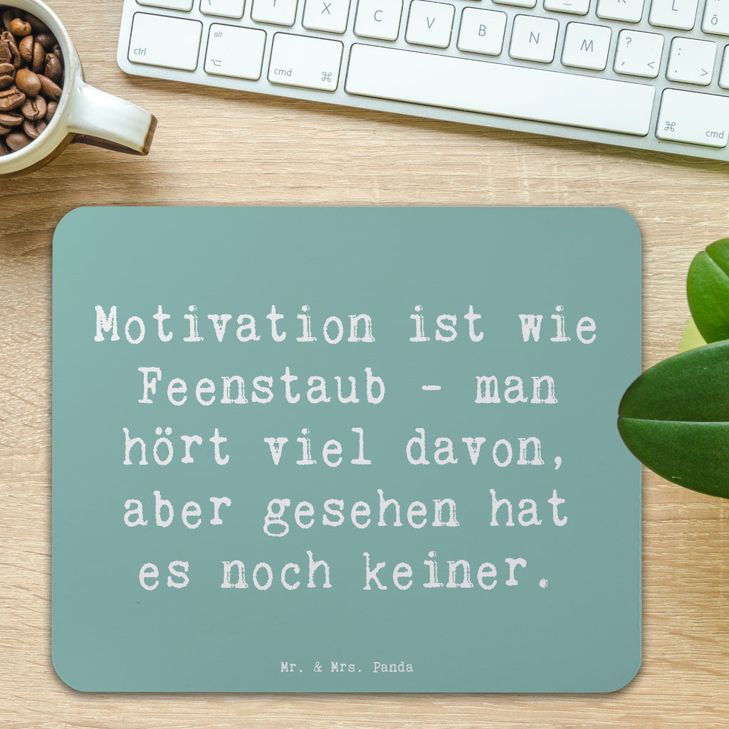 Mauspad Spruch Magische Motivation Mousepad, Computer zubehör, Büroausstattung, PC Zubehör, Arbeitszimmer, Mauspad, Einzigartiges Mauspad, Designer Mauspad, Mausunterlage, Mauspad Büro