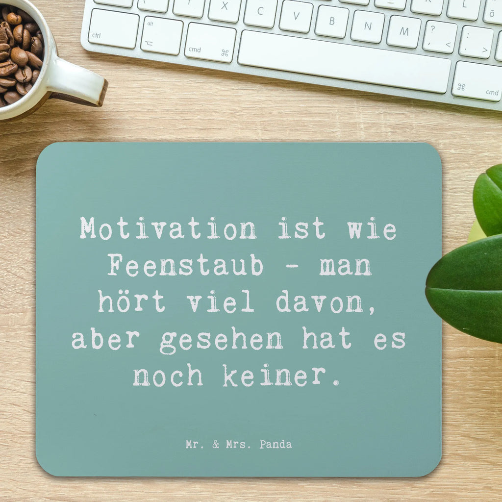 Mauspad Spruch Magische Motivation Mousepad, Computer zubehör, Büroausstattung, PC Zubehör, Arbeitszimmer, Mauspad, Einzigartiges Mauspad, Designer Mauspad, Mausunterlage, Mauspad Büro