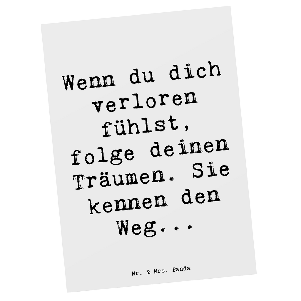 Postkarte Spruch Selbstzweifel und Träume Postkarte, Karte, Geschenkkarte, Grußkarte, Einladung, Ansichtskarte, Geburtstagskarte, Einladungskarte, Dankeskarte, Ansichtskarten, Einladung Geburtstag, Einladungskarten Geburtstag