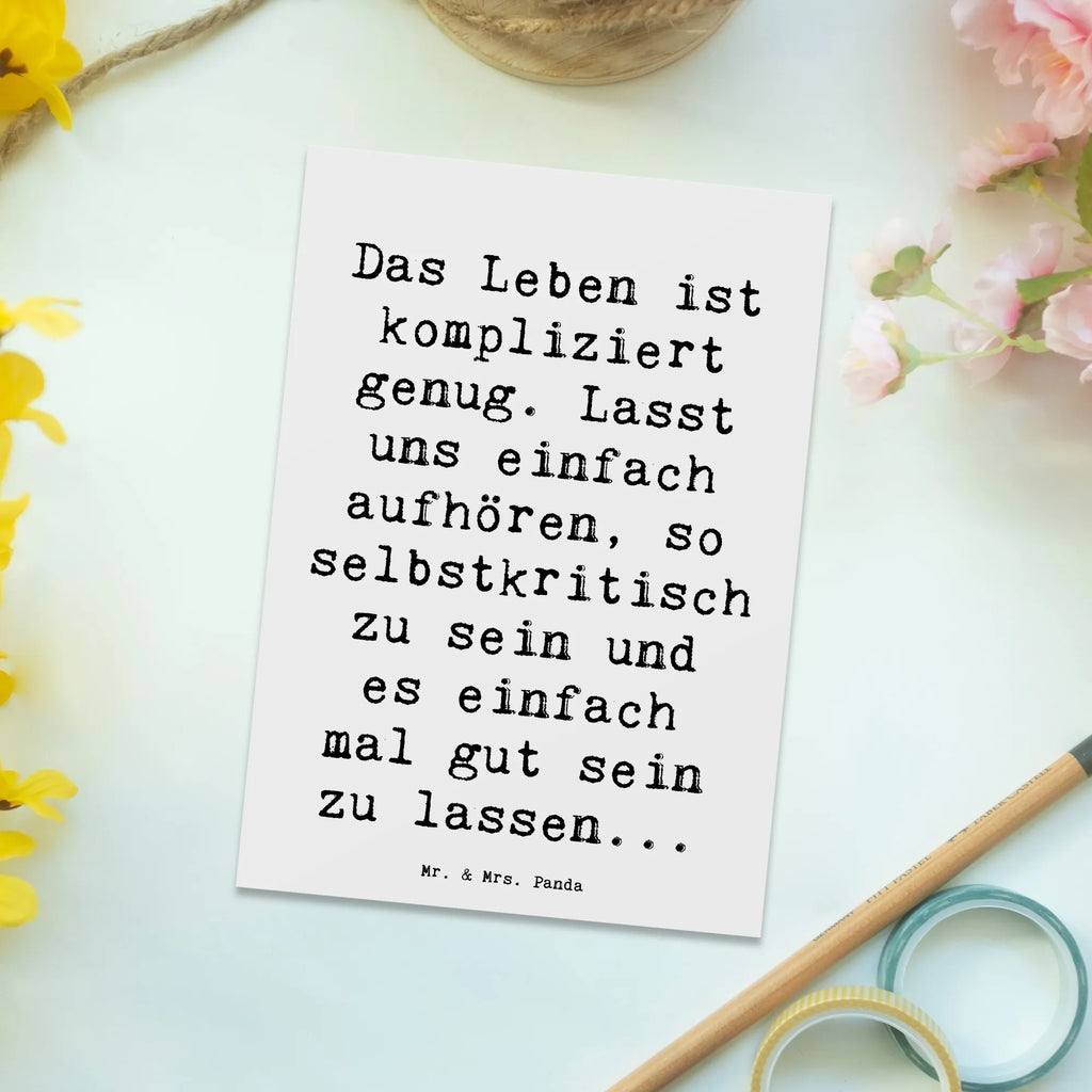 Postkarte Spruch Selbstzweifel Abschalten Postkarte, Karte, Geschenkkarte, Grußkarte, Einladung, Ansichtskarte, Geburtstagskarte, Einladungskarte, Dankeskarte, Ansichtskarten, Einladung Geburtstag, Einladungskarten Geburtstag