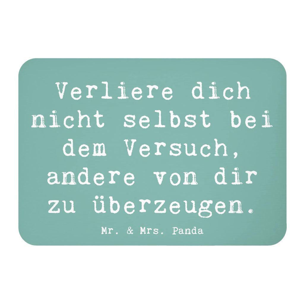 Magnet Spruch Selbstzweifel vermeiden Kühlschrankmagnet, Pinnwandmagnet, Souvenir Magnet, Motivmagnete, Dekomagnet, Whiteboard Magnet, Notiz Magnet, Kühlschrank Dekoration