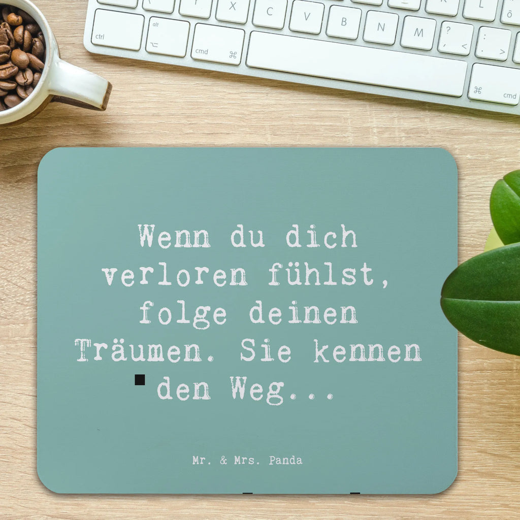 Mauspad Spruch Selbstzweifel und Träume Mousepad, Computer zubehör, Büroausstattung, PC Zubehör, Arbeitszimmer, Mauspad, Einzigartiges Mauspad, Designer Mauspad, Mausunterlage, Mauspad Büro