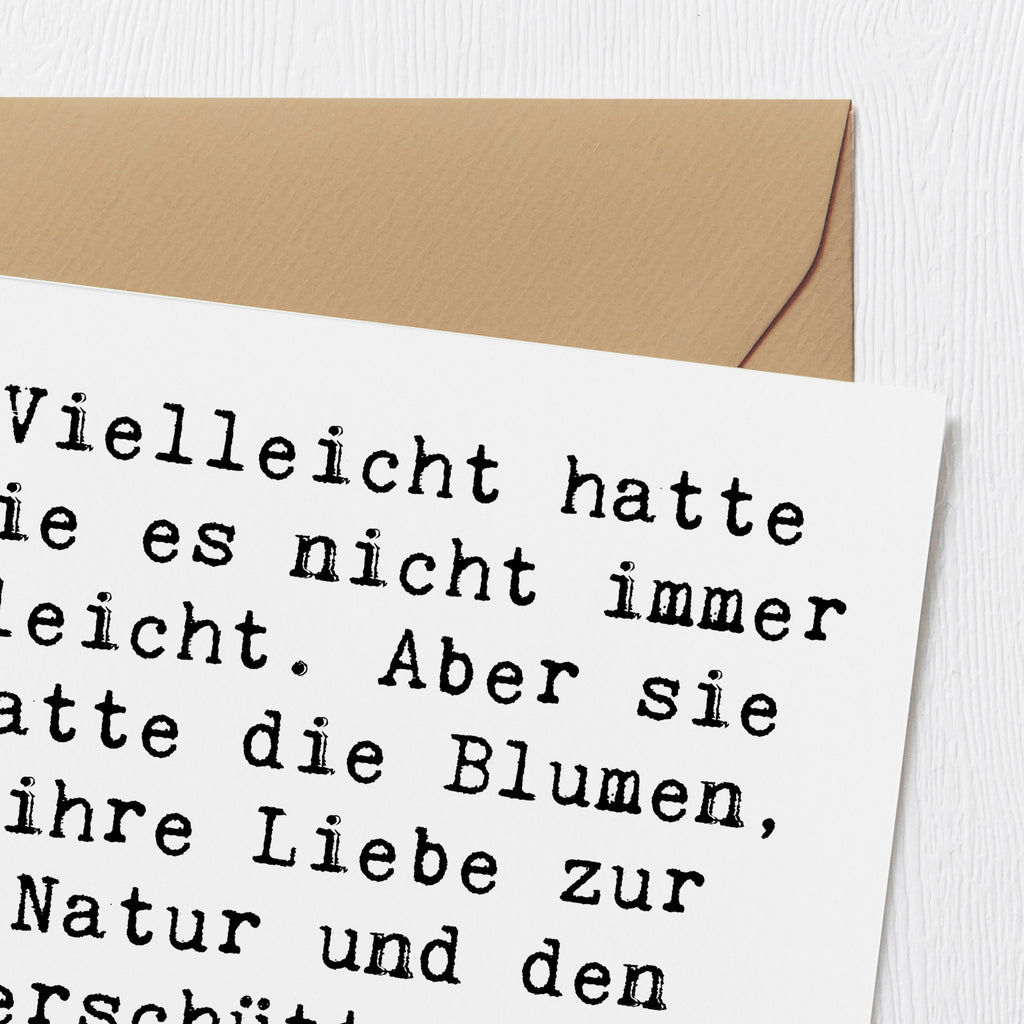 Deluxe Karte Spruch Hoffnung und Liebe Karte, Grußkarte, Klappkarte, Einladungskarte, Glückwunschkarte, Hochzeitskarte, Geburtstagskarte, Hochwertige Grußkarte, Hochwertige Klappkarte