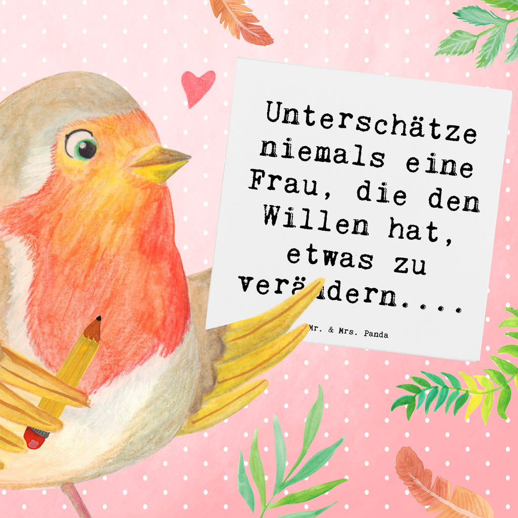 Deluxe Karte Spruch Hoffnung Veränderung Karte, Grußkarte, Klappkarte, Einladungskarte, Glückwunschkarte, Hochzeitskarte, Geburtstagskarte, Hochwertige Grußkarte, Hochwertige Klappkarte