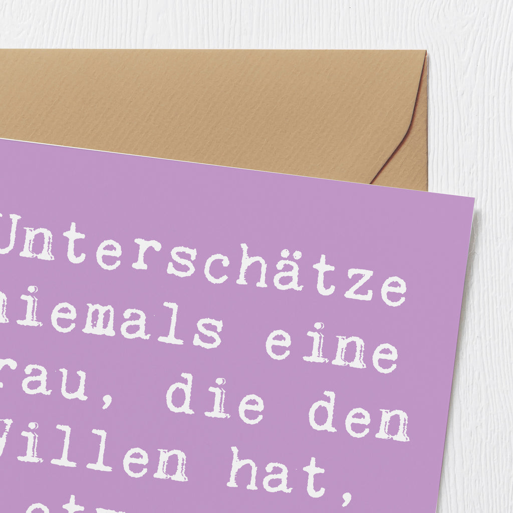 Deluxe Karte Spruch Hoffnung Veränderung Karte, Grußkarte, Klappkarte, Einladungskarte, Glückwunschkarte, Hochzeitskarte, Geburtstagskarte, Hochwertige Grußkarte, Hochwertige Klappkarte