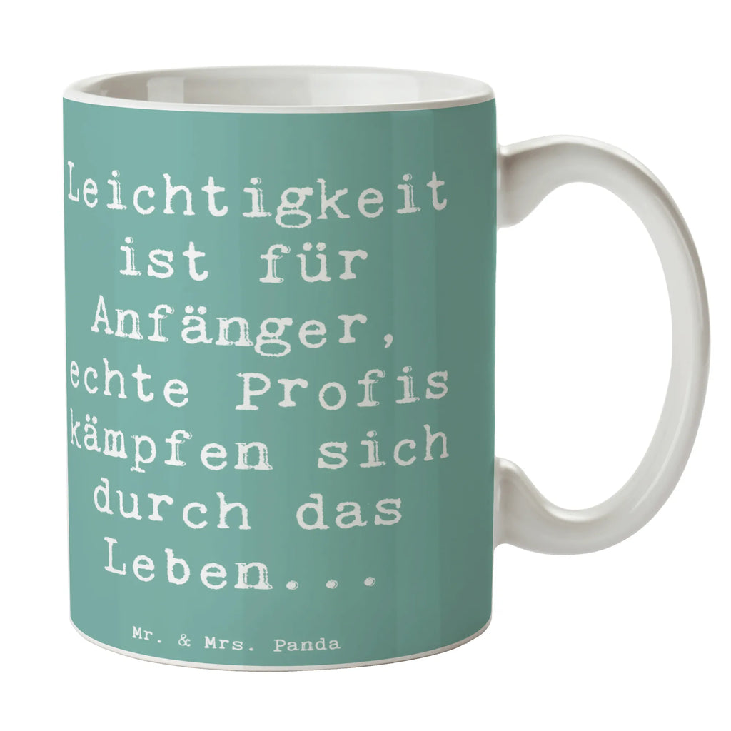 Tasse Spruch Leichtigkeit für Profis Tasse, Kaffeetasse, Teetasse, Becher, Kaffeebecher, Teebecher, Keramiktasse, Porzellantasse, Büro Tasse, Geschenk Tasse, Tasse Sprüche, Tasse Motive, Kaffeetassen, Tasse bedrucken, Designer Tasse, Cappuccino Tassen, Schöne Teetassen