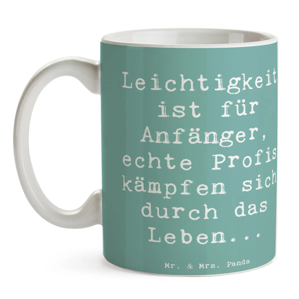 Tasse Spruch Leichtigkeit für Profis Tasse, Kaffeetasse, Teetasse, Becher, Kaffeebecher, Teebecher, Keramiktasse, Porzellantasse, Büro Tasse, Geschenk Tasse, Tasse Sprüche, Tasse Motive, Kaffeetassen, Tasse bedrucken, Designer Tasse, Cappuccino Tassen, Schöne Teetassen