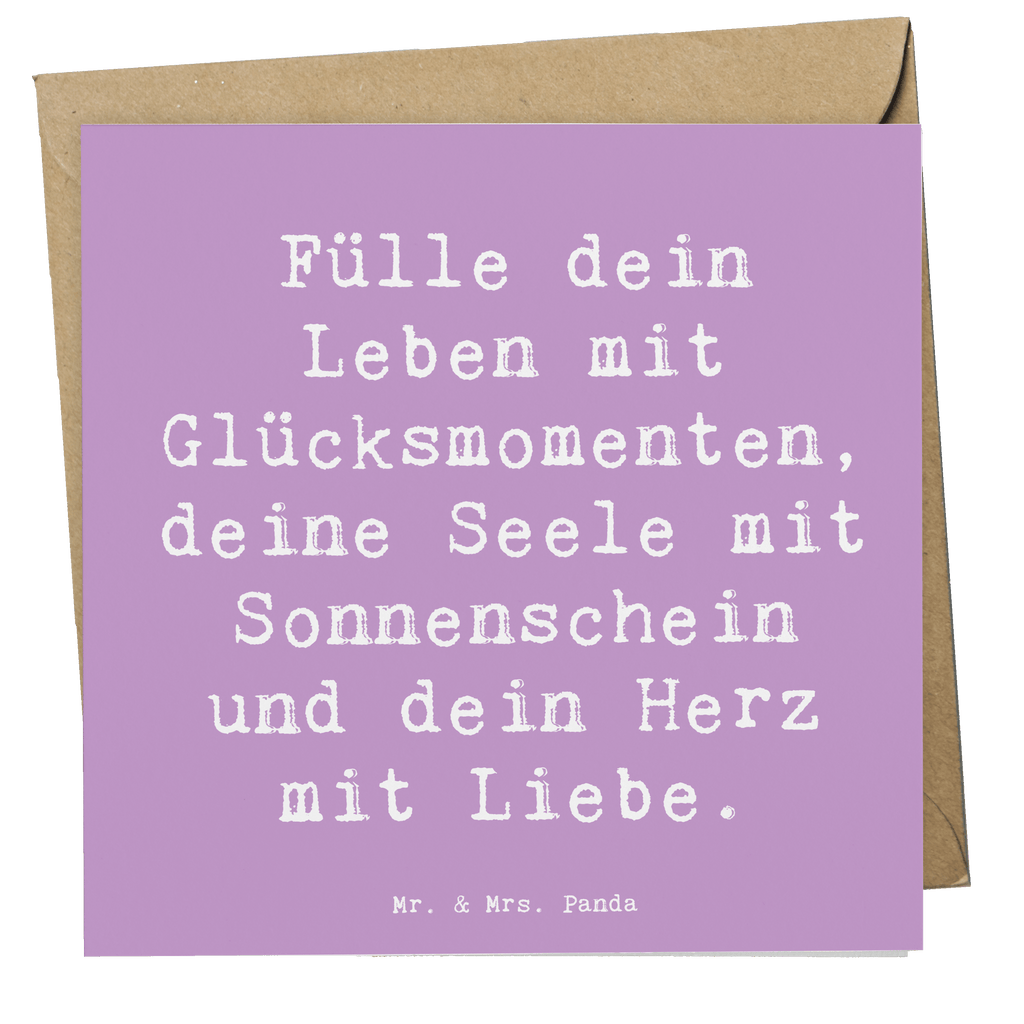 Deluxe Karte Spruch Leichtigkeit im Leben Karte, Grußkarte, Klappkarte, Einladungskarte, Glückwunschkarte, Hochzeitskarte, Geburtstagskarte, Hochwertige Grußkarte, Hochwertige Klappkarte