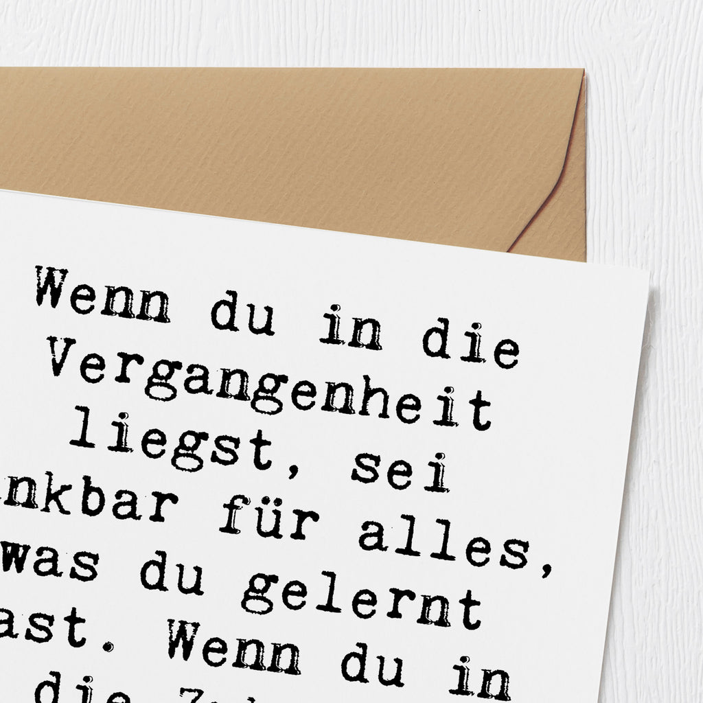 Deluxe Karte Spruch Freude und Vertrauen Karte, Grußkarte, Klappkarte, Einladungskarte, Glückwunschkarte, Hochzeitskarte, Geburtstagskarte, Hochwertige Grußkarte, Hochwertige Klappkarte