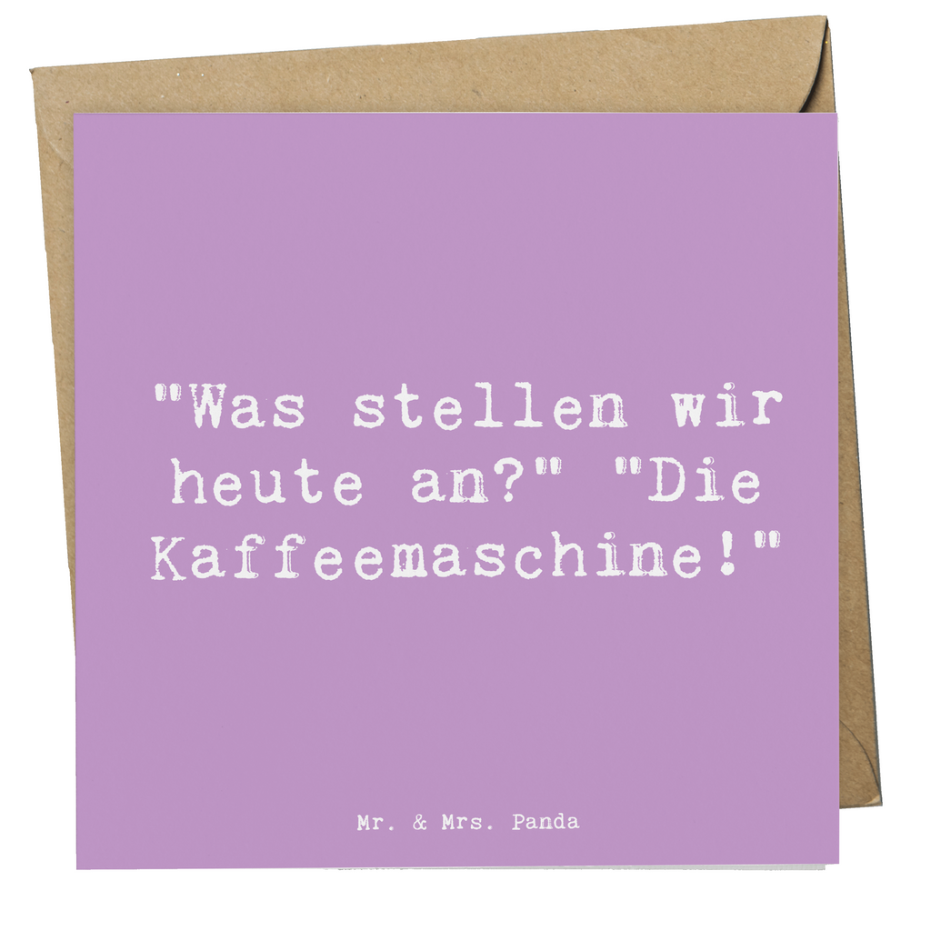 Deluxe Karte Spruch Freude am Morgen Karte, Grußkarte, Klappkarte, Einladungskarte, Glückwunschkarte, Hochzeitskarte, Geburtstagskarte, Hochwertige Grußkarte, Hochwertige Klappkarte