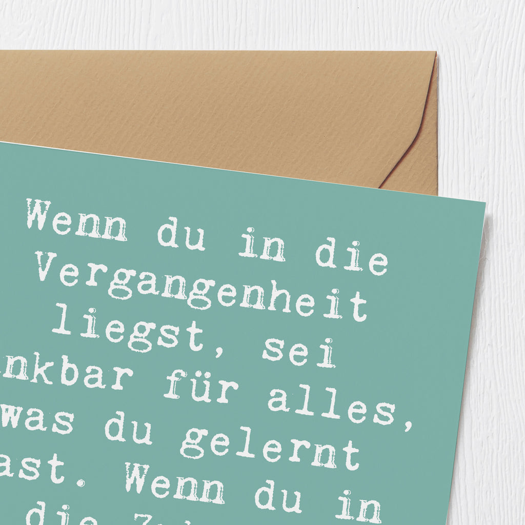 Deluxe Karte Spruch Freude und Vertrauen Karte, Grußkarte, Klappkarte, Einladungskarte, Glückwunschkarte, Hochzeitskarte, Geburtstagskarte, Hochwertige Grußkarte, Hochwertige Klappkarte