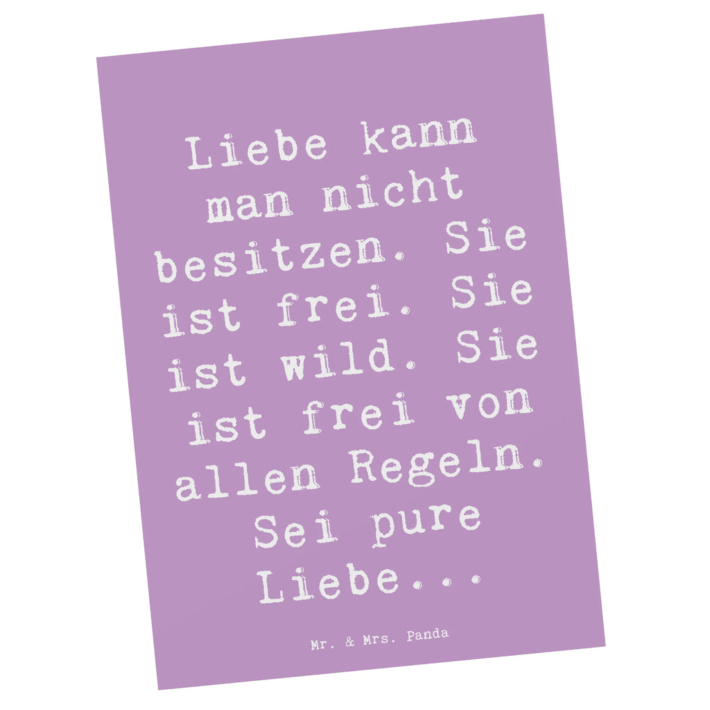 Postkarte Spruch Liebe und Freiheit Postkarte, Karte, Geschenkkarte, Grußkarte, Einladung, Ansichtskarte, Geburtstagskarte, Einladungskarte, Dankeskarte, Ansichtskarten, Einladung Geburtstag, Einladungskarten Geburtstag