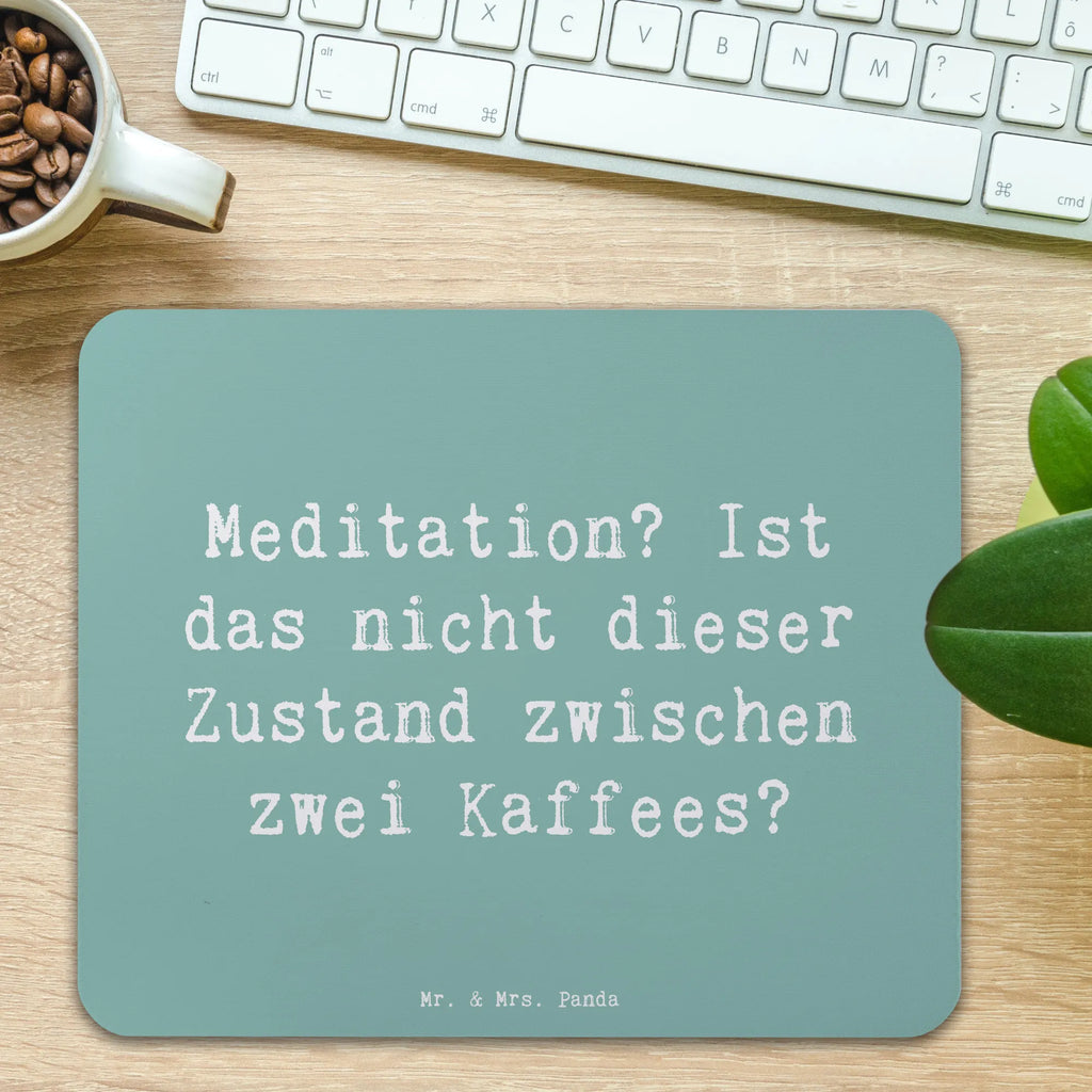 Mauspad Spruch Innere Ruhe Kaffee Mousepad, Computer zubehör, Büroausstattung, PC Zubehör, Arbeitszimmer, Mauspad, Einzigartiges Mauspad, Designer Mauspad, Mausunterlage, Mauspad Büro