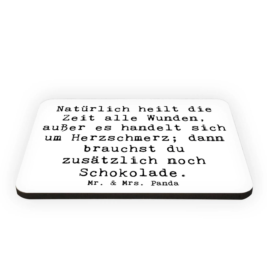 Magnet Spruch Herzschmerz Schokolade Kühlschrankmagnet, Pinnwandmagnet, Souvenir Magnet, Motivmagnete, Dekomagnet, Whiteboard Magnet, Notiz Magnet, Kühlschrank Dekoration