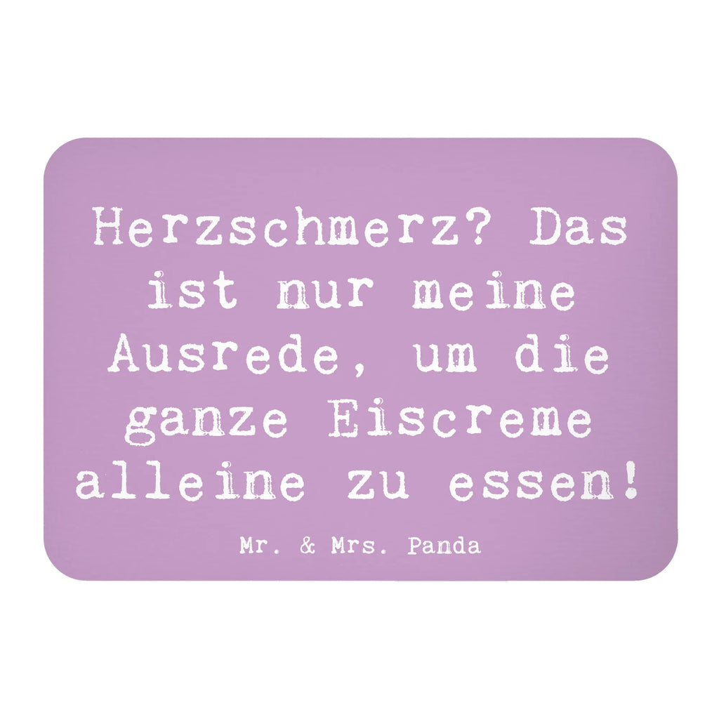 Magnet Spruch Herzschmerz Eiscreme Kühlschrankmagnet, Pinnwandmagnet, Souvenir Magnet, Motivmagnete, Dekomagnet, Whiteboard Magnet, Notiz Magnet, Kühlschrank Dekoration