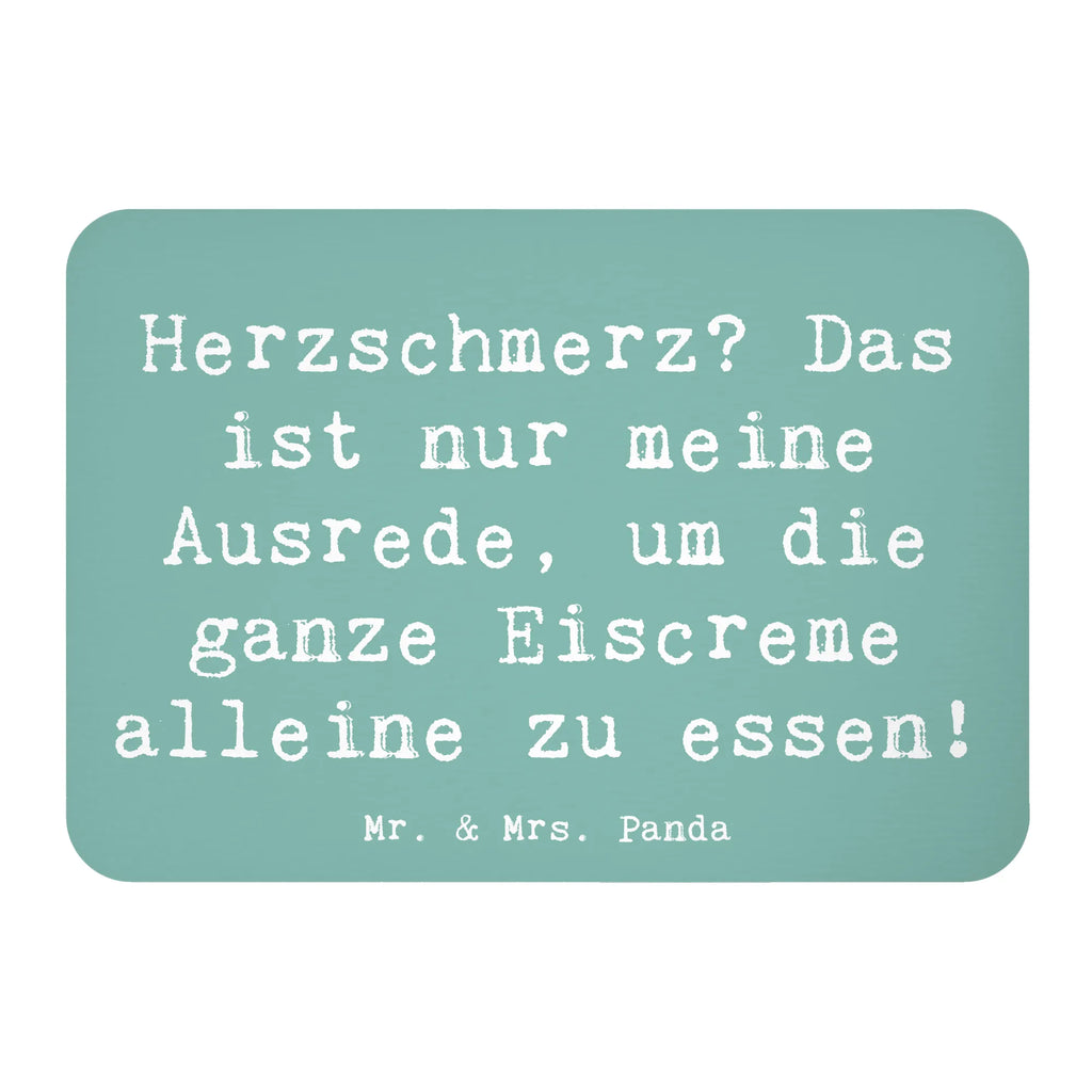 Magnet Spruch Herzschmerz Eiscreme Kühlschrankmagnet, Pinnwandmagnet, Souvenir Magnet, Motivmagnete, Dekomagnet, Whiteboard Magnet, Notiz Magnet, Kühlschrank Dekoration