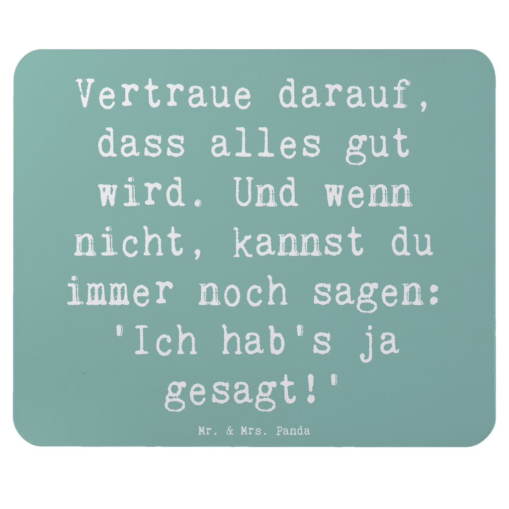 Mauspad Spruch Schutz & Vertrauen Mousepad, Computer zubehör, Büroausstattung, PC Zubehör, Arbeitszimmer, Mauspad, Einzigartiges Mauspad, Designer Mauspad, Mausunterlage, Mauspad Büro