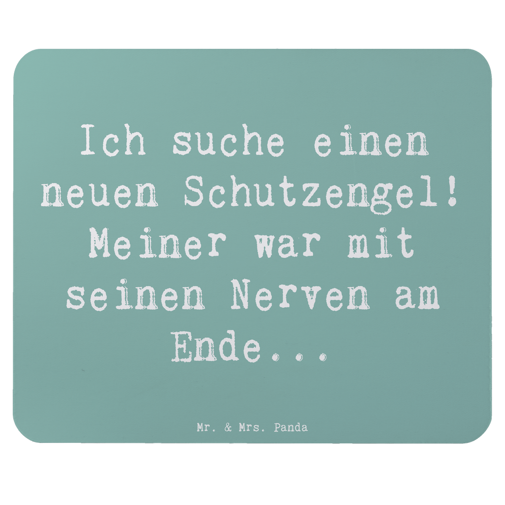 Mauspad Spruch Neuer Schutz Mousepad, Computer zubehör, Büroausstattung, PC Zubehör, Arbeitszimmer, Mauspad, Einzigartiges Mauspad, Designer Mauspad, Mausunterlage, Mauspad Büro