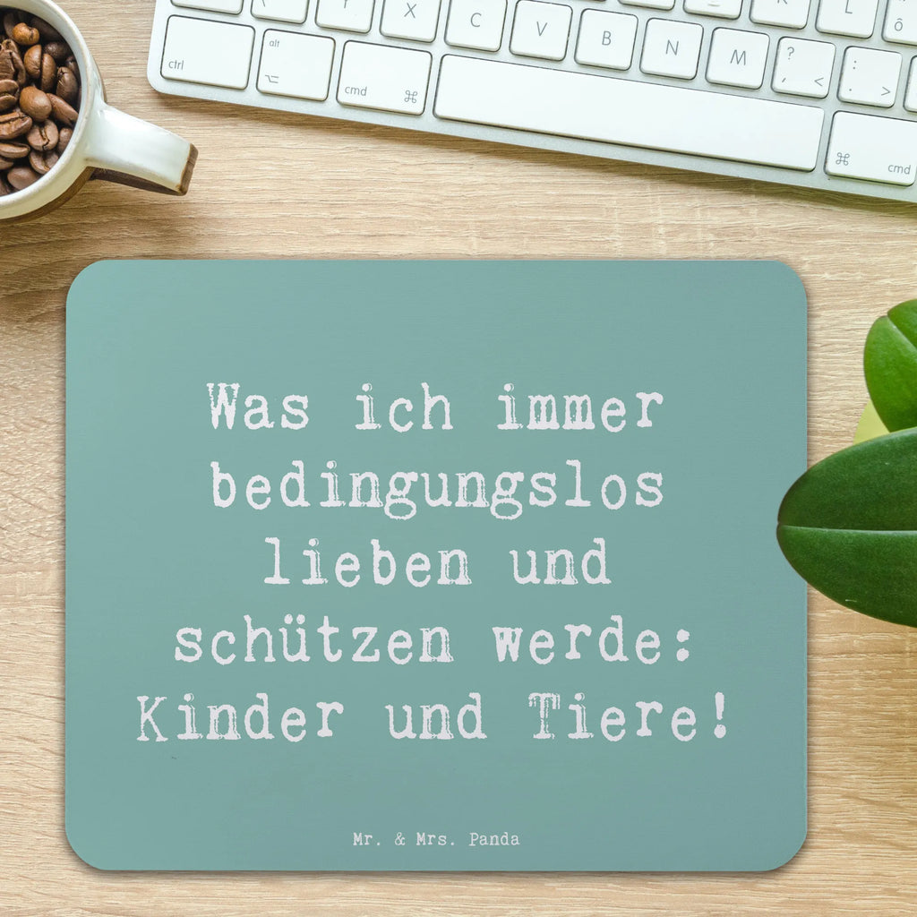 Mauspad Spruch Schutz für Kinder Mousepad, Computer zubehör, Büroausstattung, PC Zubehör, Arbeitszimmer, Mauspad, Einzigartiges Mauspad, Designer Mauspad, Mausunterlage, Mauspad Büro