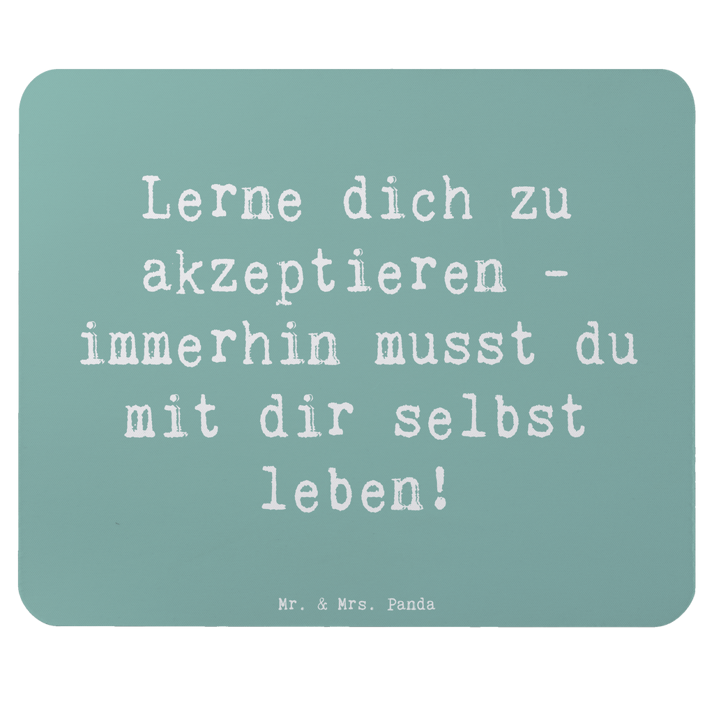 Mauspad Spruch Selbstakzeptanz Lernen Mousepad, Computer zubehör, Büroausstattung, PC Zubehör, Arbeitszimmer, Mauspad, Einzigartiges Mauspad, Designer Mauspad, Mausunterlage, Mauspad Büro