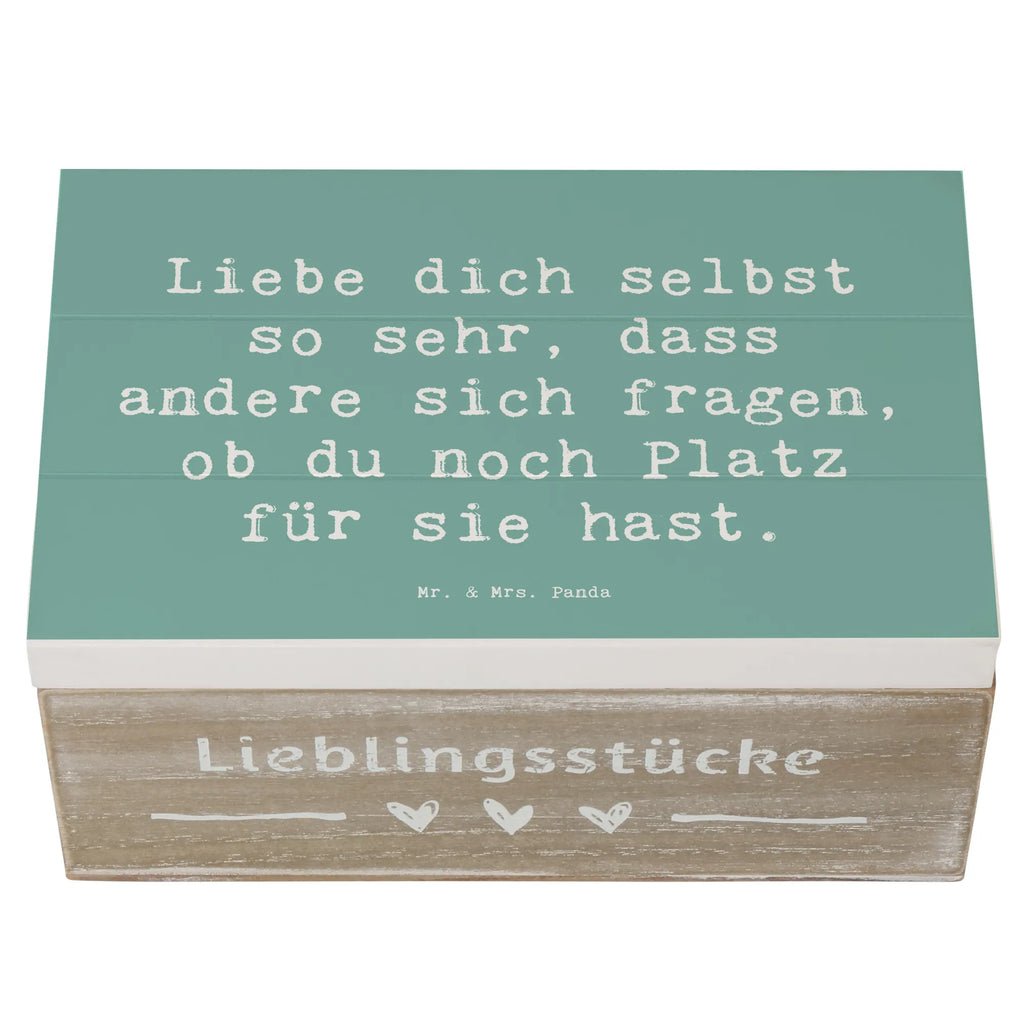 Holzkiste Spruch Selbstakzeptanz Liebe Holzkiste, Kiste, Schatzkiste, Truhe, Schatulle, XXL, Erinnerungsbox, Erinnerungskiste, Dekokiste, Aufbewahrungsbox, Geschenkbox, Geschenkdose