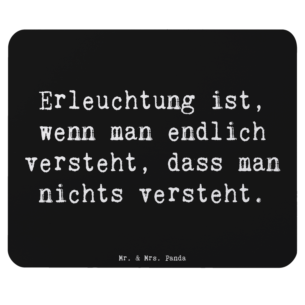 Mauspad Spruch Erleuchtung Weisheit Mousepad, Computer zubehör, Büroausstattung, PC Zubehör, Arbeitszimmer, Mauspad, Einzigartiges Mauspad, Designer Mauspad, Mausunterlage, Mauspad Büro