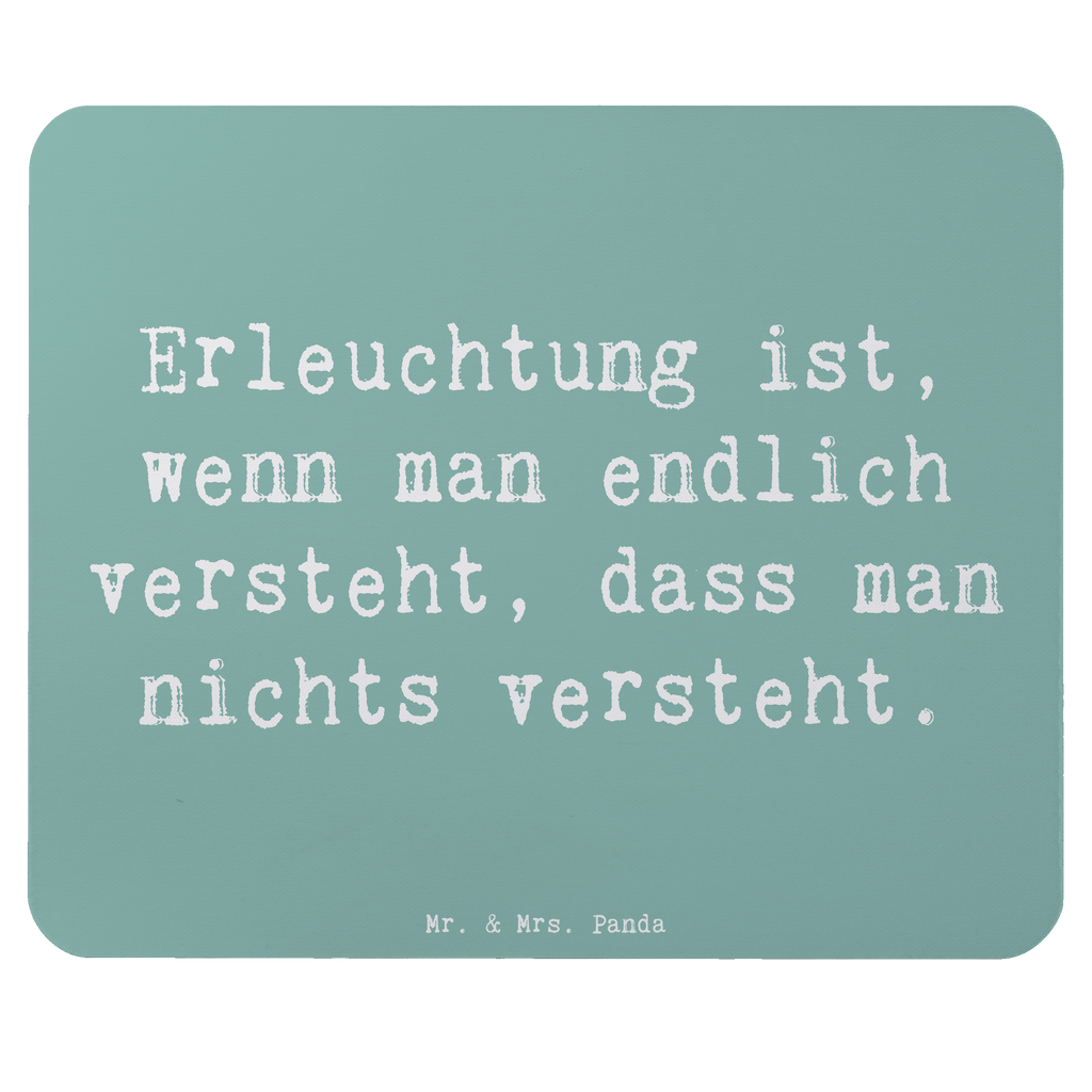 Mauspad Spruch Erleuchtung Weisheit Mousepad, Computer zubehör, Büroausstattung, PC Zubehör, Arbeitszimmer, Mauspad, Einzigartiges Mauspad, Designer Mauspad, Mausunterlage, Mauspad Büro