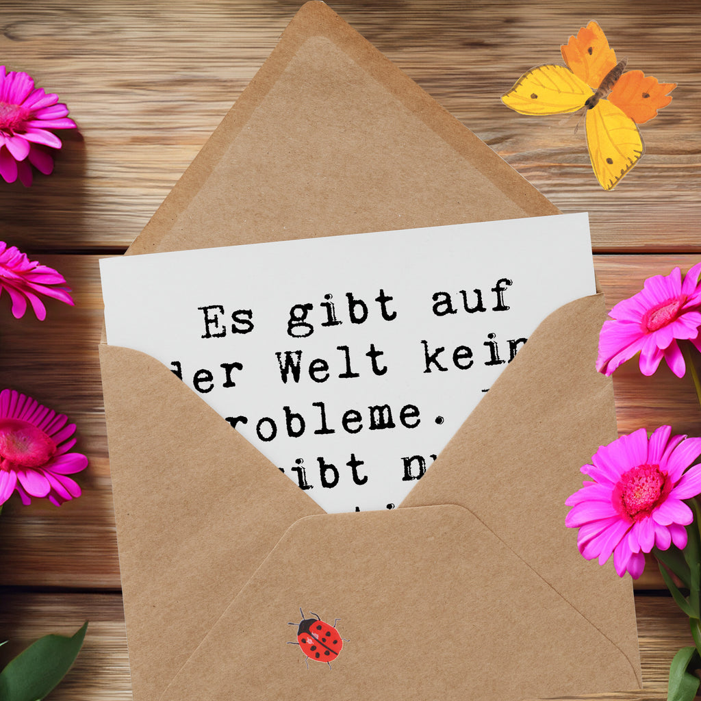 Deluxe Karte Spruch Erleuchtung finden Karte, Grußkarte, Klappkarte, Einladungskarte, Glückwunschkarte, Hochzeitskarte, Geburtstagskarte, Hochwertige Grußkarte, Hochwertige Klappkarte