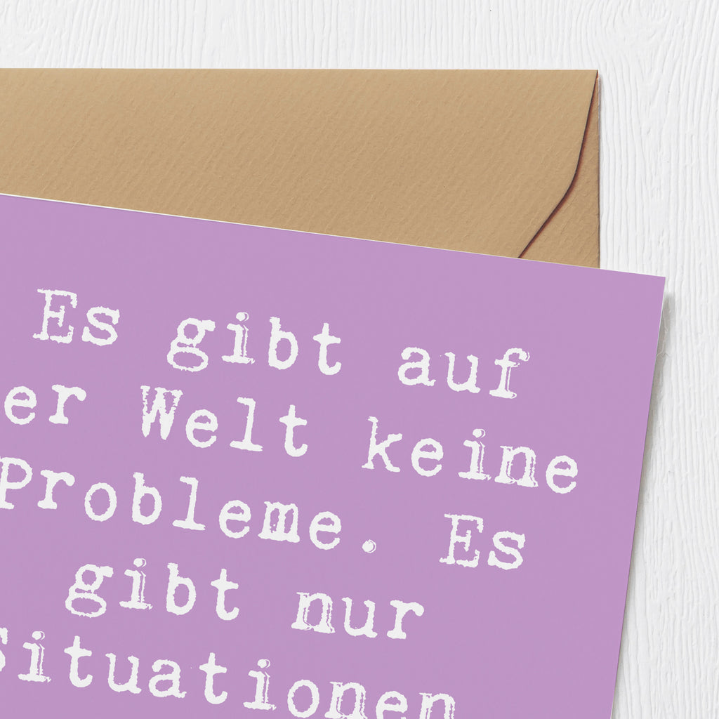 Deluxe Karte Spruch Erleuchtung finden Karte, Grußkarte, Klappkarte, Einladungskarte, Glückwunschkarte, Hochzeitskarte, Geburtstagskarte, Hochwertige Grußkarte, Hochwertige Klappkarte