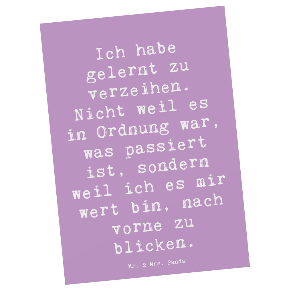 Postkarte Spruch Vergebung und Neubeginn Postkarte, Karte, Geschenkkarte, Grußkarte, Einladung, Ansichtskarte, Geburtstagskarte, Einladungskarte, Dankeskarte, Ansichtskarten, Einladung Geburtstag, Einladungskarten Geburtstag